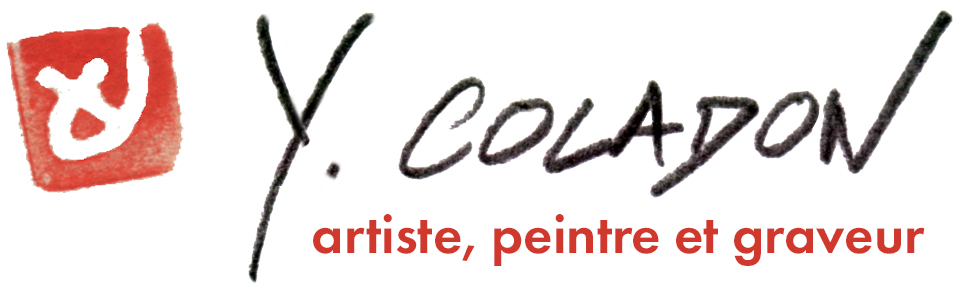 Yves Coladon artiste peintre et graveur - Dieulefit - Drôme - Boutique en ligne !