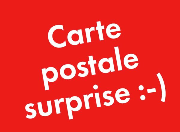 Carte postale surprise. Yves Coladon artiste peintre graveur