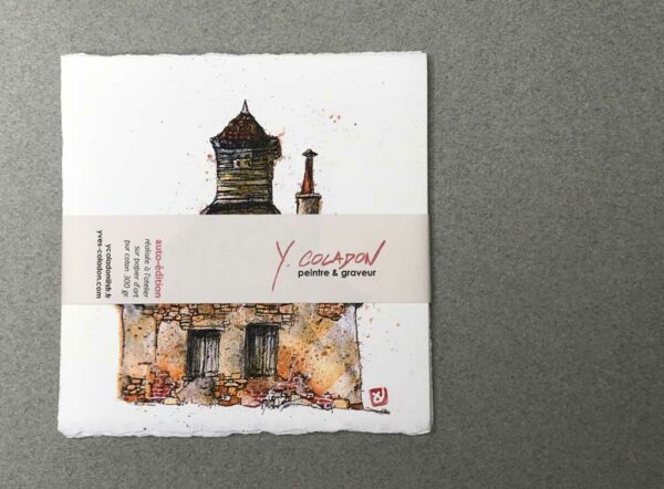 Yves Coladon artiste peintre graveur, Leporello architecture de France