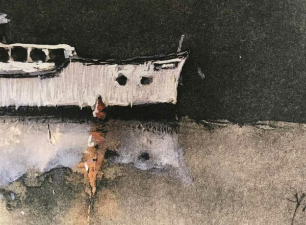 Yves Coladon artiste peintre graveur, les péniches