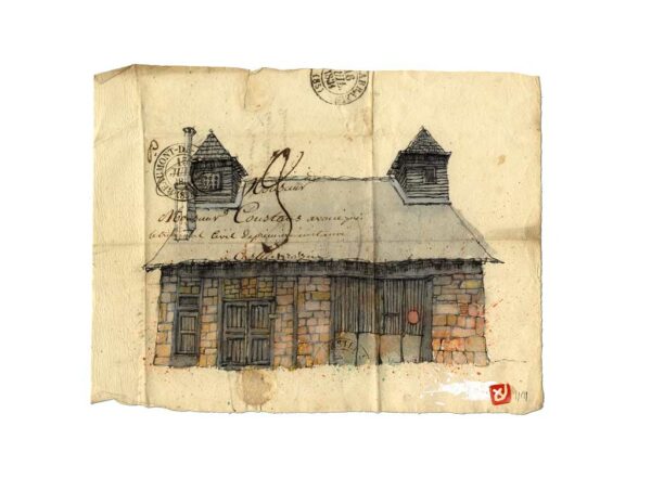 Maison N°5, Yves Coladon artiste peintre graveur