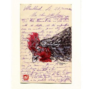 Yves-Coladon-Carte-Postale-Poule1