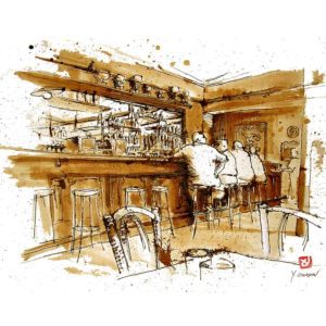 bar-de-la-place-Yves-Coladon-Artiste-Dieulefit-Drome
