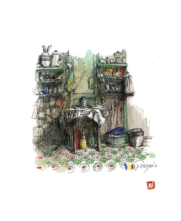 Cuisine-Verte-Yves-Coladon-Artiste-Dieulefit-Drome