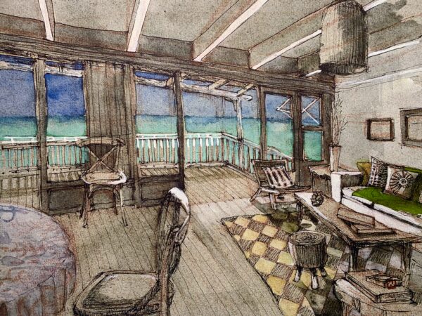 Intérieur mer - Tirage papier d'Art