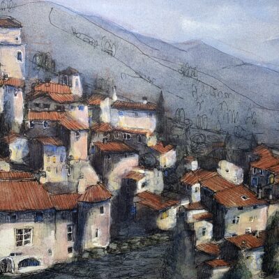 Le Poët-Laval- Tirage papier d'Art